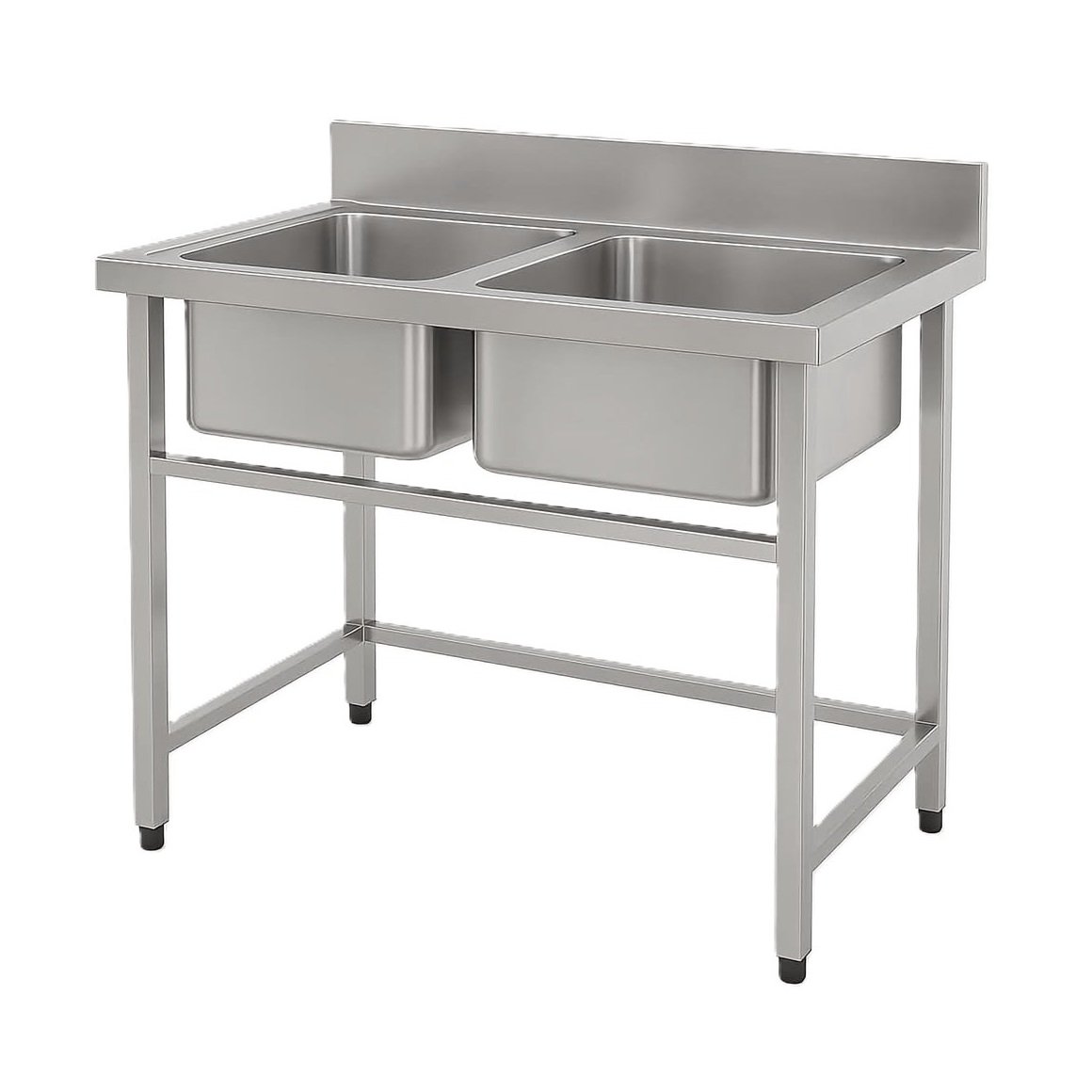 SS Two Sink Unit